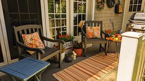 Smart solutions for patios, balconies and gardens with limited space