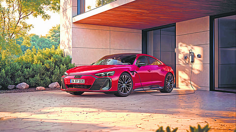 Electric dynamics on a Grand Tourer