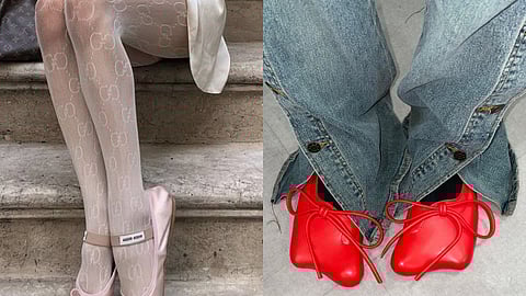 Ballet flats are back—but did they ever really leave?