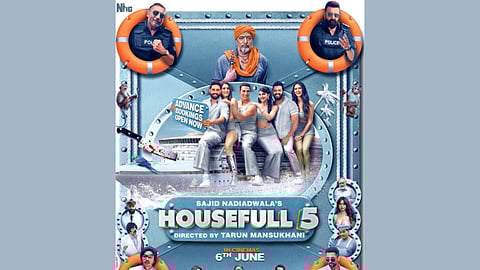 Theatres are splitting shows between the two versions of Housefull 5