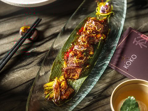 Spicy lamb, mala style