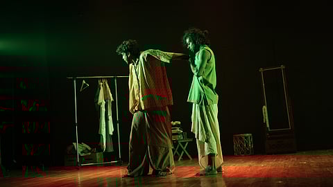 A still from the contemporary dance production