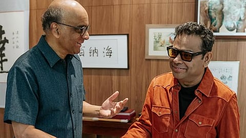Singapore President praises A R Rahman for working with local musicians
