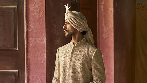 Inspired by jamawar heirlooms, French paisleys and Kashmiri kashidakari, Dolly J’s debut menswear line is all about textiles