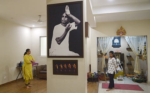 What the space of dancer Vaswati Misra's home says about the rhythms of the house?
