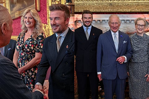 Sir David Beckham at last! Football icon officially receives Knighthood