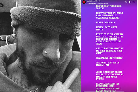 Justin Bieber admits having anger issues: I am broken