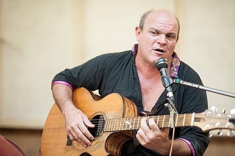 Krishna McKenzie during a show