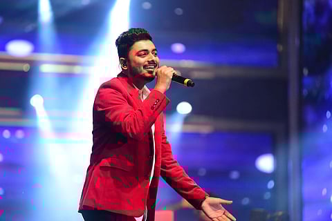 Abhay Jodhpurkar during a show