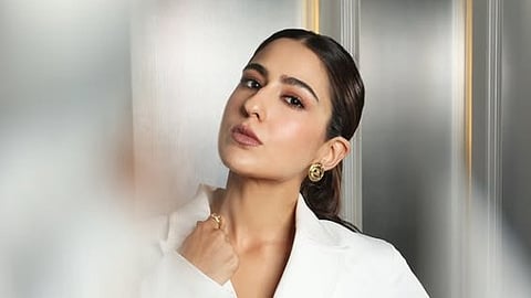 Sara Ali Khan channels her boss lady vibe in a white blazer-suit