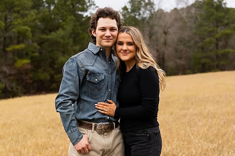 Montana Jordan weds longtime partner Jenna Weeks in a dreamy country-themed Texas ceremony