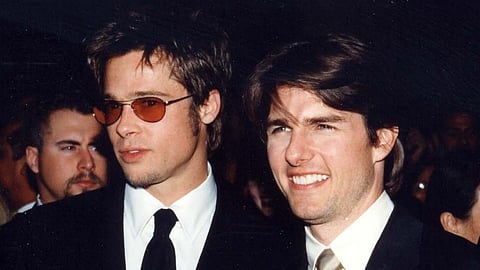 Tom Cruise and Brad Pitt reunite at the London F1 premiere after 30 years
