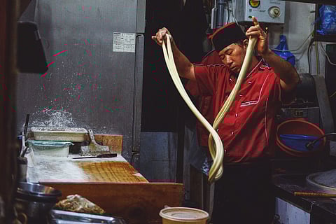 The story of hand-pulled noodles
