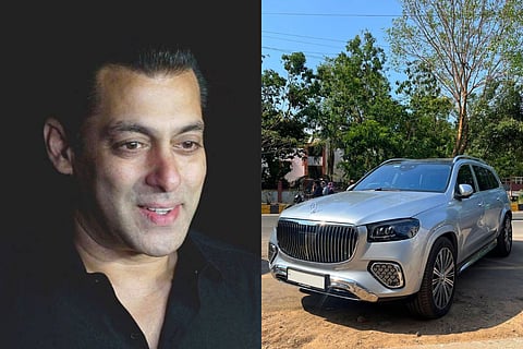 Salman Khan rolls out in a new bulletproof Mercedes worth a fortune
