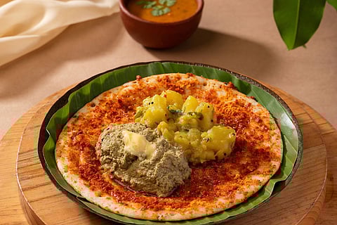 Open benne dosa at Tamarind Tales