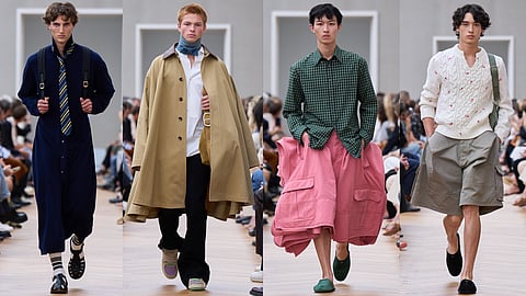 Dior Homme steps lightly into the future at Paris Fashion Week with Jonathan Anderson at the helm