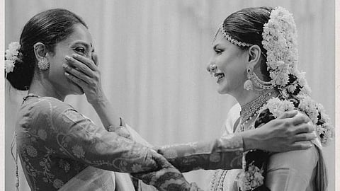 Sobhita Dhulipala stuns in unseen pictures from at Akhil Akkineni and Zainab Ravdjee’s wedding