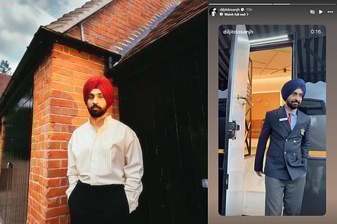 Diljit Dosanjh shares video from Border 2 set, dismissing controversies of his exit