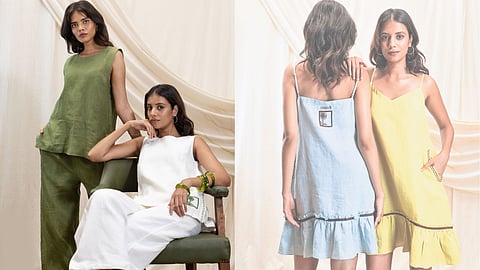 Akashi reimagines linen with The Stamp Edit for SS25