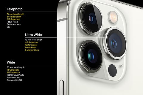 This cutting-edge stacked sensor packs 20 stops of dynamic range to give your iPhone the superpower to see the world with the same vivid clarity as the human eye
