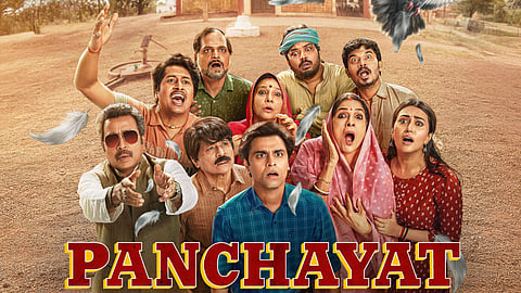 Panchayat cast includes Neena Gupta, Raghubir Yadav, Faisal Malik, Chandan Roy, Sanvikaa, Durgesh Kumar, Sunita Rajwar, Ashok Pathak, and Pankaj Jha.
