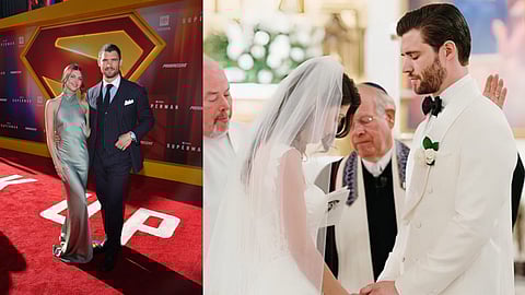 The Superman star met his wife as teenagers during a summer theater program at Upper Darby Summer Stage in Pennsylvania