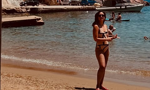 Kareena Kapoor Khan flaunts her well toned body as she vacations on the beach
