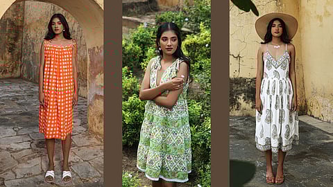 New conscious luxe label Ahana India’s debut collection has summer-friendly attires in breathable fabrics