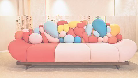 Luxury sculptural furniture blending art, form, and function