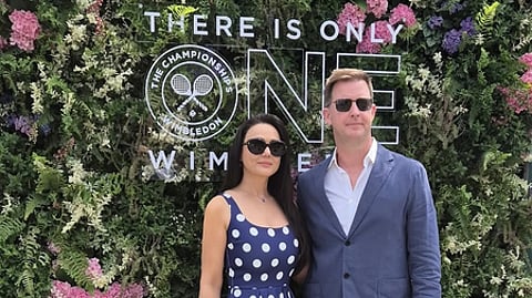 Preity Zinta spends fun weekend with husband Gene at Wimbledon 2025