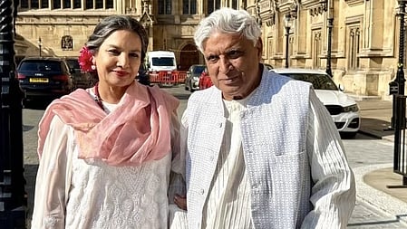Javed Akhtar gives session on Urdu at British Parliament, Shabana shares picture