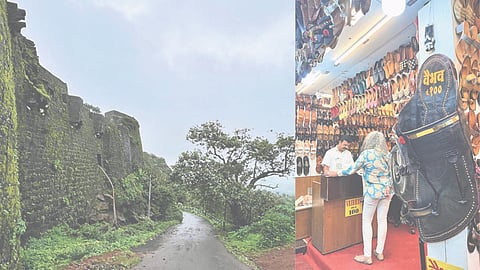 View of Kolhapur's historic landmarks, and scenic monsoon landscapes