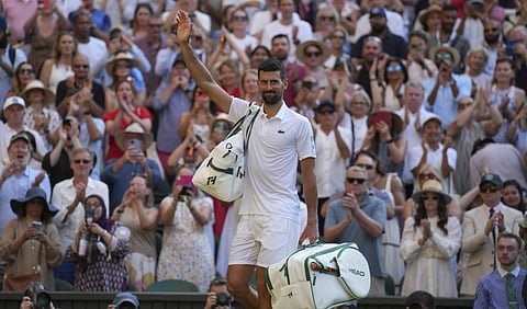 Novak Djokovic withdrew from the Masters 1000 tournament in Toronto