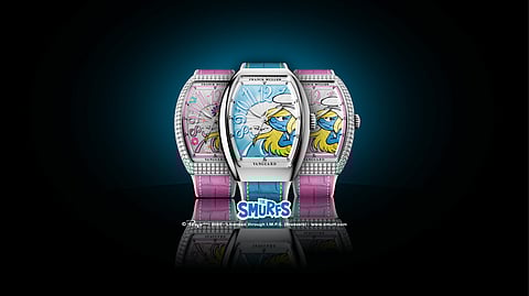 A look at Franck Muller Vanguard Smurfette