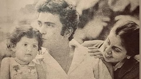 Neetu Kapoor treats with a rare pic of Rishi Kapoor with baby Riddhima