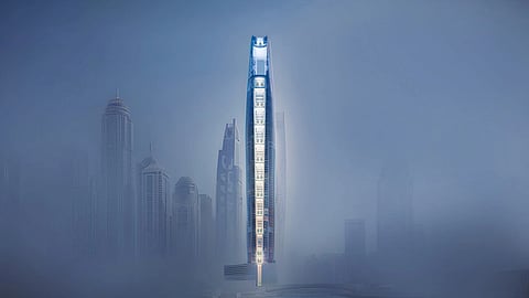 The Ciel Tower in Dubai