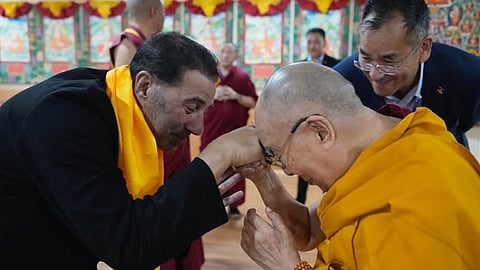 Sunny Deol shares photograph with Dalai Lama