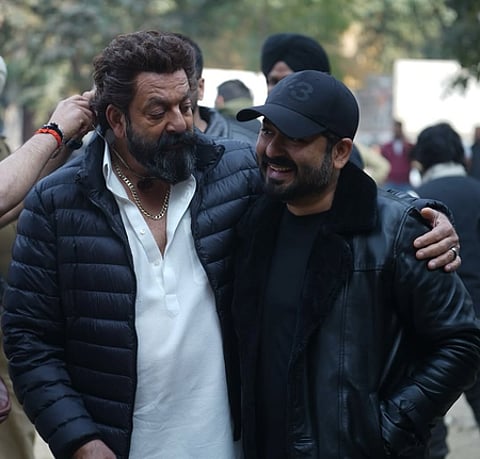 Aditya Dhar treats with a BTS pic from Dhurandhar with Sanjay Dutt on his birthday