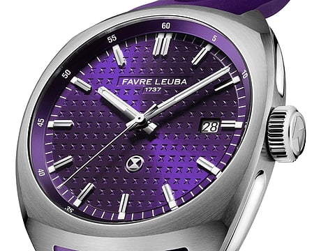Favre Leuba Chief Date Royal Purple