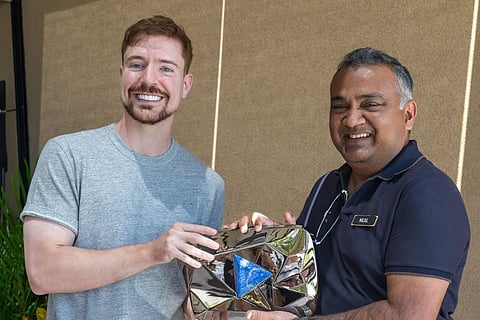 MrBeast becomes first individual creator to hit 400M subscribers, receives custom YouTube PlayButton