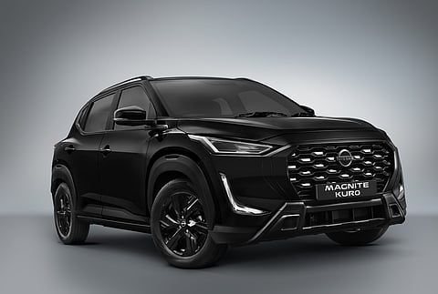 A look at Nissan Magnite Kuro Black