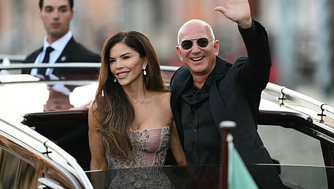 Jeff Bezos and Lauren Sanchez caught on camera dancing at Ibiza hotspot during honeymoon