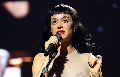 Katy Perry injured her knee during a slide she pulled off at her show