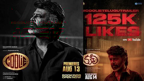 coolie movie ticket booking