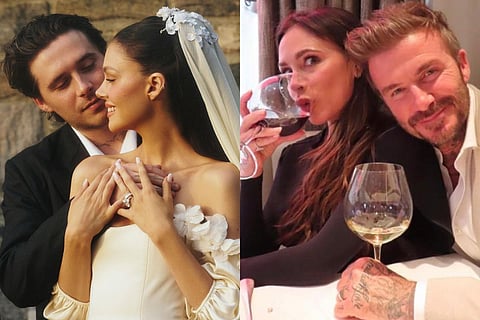 Brooklyn Beckham and Nicola Peltz renew vows without Beckhams amid reported family feud