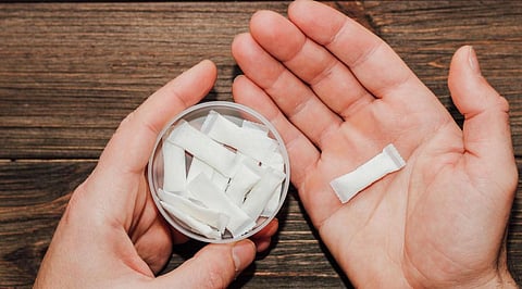 Caffeine pouches are bad for your health