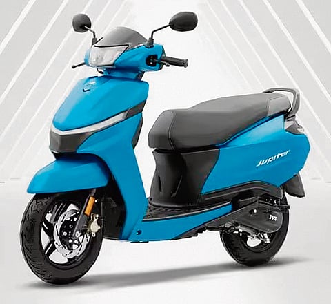 TVS Jupiter 110 just launched