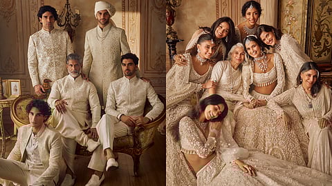 Seema Gujral's latest couture wedding collection is an inclusive and understated family edit