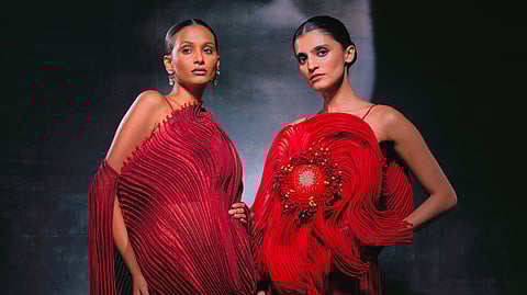 Vaishali Shadangule’s Naad couture show celebrates Indian handlooms