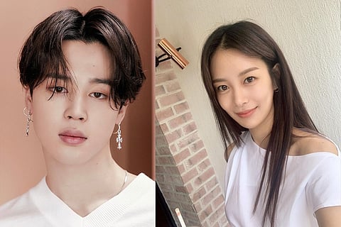 Dating rumors resurface between Jimin and Song Da Eun after deleted video goes viral